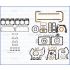 KOMPLET USZCZELEK SILNIKA AJUSA 50201900 LEYLAND SW680