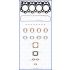 KOMPLET USZCZELEK GŁOWICY AJUSA 52181100 MITSUBISHI 3.3TD 95-98