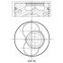TŁOK MAHLE 0308602 0.50 VW 1.9TD 1i2cyl! 02-