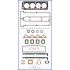 KOMPLET USZCZELEK GŁOWICY AJUSA 52226500 FORD 16V 2.0 97-