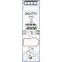 KOMPLET USZCZELEK SILNIKA AJUSA 50085600 MITSUBISHI 1.9-2.0 4G51/52 75-