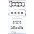 KOMPLET USZCZELEK GŁOWICY AJUSA 52250600 NISSAN PRIMERA 1.8 16V 93-96