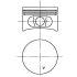 TŁOK KOLBENSCHMIDT 99646610 0.50 RENAULT 1.2 97-