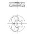 TŁOK MAHLE 0022300 STD MERCEDES -3.0TD 85-