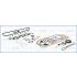 KOMPLET USZCZELEK SILNIKA AJUSA 51016800 MITSUBISHI 2.5TD 4D56 86-