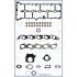 KOMPLET USZCZELEK GŁOWICY AJUSA 53020000 ALFA ROMEO 20V 2.4JTD 98-