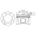 TŁOK MV PARTS 70370 STD NISSAN YD22DDTI b.p. 00-