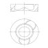 TŁOK MAHLE 0400300 STD PSA 1.4HDI 01-