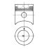TŁOK KOLBENSCHMIDT 91557700 STD MWM D226 32mm68-