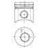TŁOK KOLBENSCHMIDT 94726630 0.40 FIAT 2.8JTD 00-