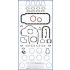 KOMPLET USZCZELEK SILNIKA AJUSA 51004600 MWM D226