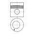 TŁOK KOLBENSCHMIDT 93750600 STD MERCEDES 5.7TD OM352 82-