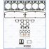 KOMPLET USZCZELEK GŁOWICY AJUSA 52184800 SCANIA 10.6-11D DS11 96-