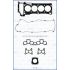KOMPLET USZCZELEK GŁOWICY AJUSA 52203000 NISSAN ALMERA 1.8 16V 00-