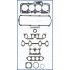 KOMPLET USZCZELEK GŁOWICY AJUSA 52244900 VW/ST 2.0 BORA 98-