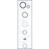 KOMPLET USZCZELEK BLOKU AJUSA 54144300 VW 2.8 VR6 24V 99-