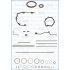 KOMPLET USZCZELEK BLOKU AJUSA 54143600 SUBARU 2.5 05-
