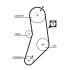PASEK ROZRZĄDU GATES 5077 BMW 2.0-2.7 76-
