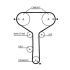 PASEK ROZRZĄDU GATES 5259XS DAIHATSU 1.0 87-