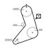 PASEK ROZRZĄDU GATES 5079 FIAT 1.9D 86-
