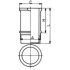 TULEJA CYLINDROWA KOLBENSCHMIDT 89584110 PSA 1.4 TU3 HONOWANA 87-