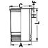 TULEJA CYLINDROWA KOLBENSCHMIDT 89902110 DEUTZ BF4M1013