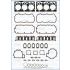 KOMPLET USZCZELEK GŁOWICY AJUSA 52182900 DAF PF183M 98-00
