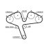 PASEK ROZRZĄDU GATES 5376XS MITSUBISHI 2.0 93-