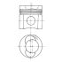 TŁOK KOLBENSCHMIDT 93137600 STD MAN D0824/0826 88-