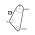 PASEK ROZRZĄDU GATES 5083 OPEL 1.4-1.6 87-