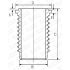TULEJA CYLINDROWA GOETZE 1467168000 SCANIA HONOWANA 127mm