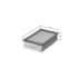FILTR POWIETRZA KNEHT LX475<AP133 loading=