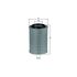 FILTR POWIETRZA KNEHT LX496 