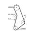 PASEK ROZRZĄDU GATES 5491XS VW 1.8 95-