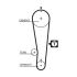 PASEK ROZRZĄDU GATES 5393XS SUZUKI 1.0-1.3 94-
