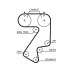 PASEK ROZRZĄDU GATES 5404XS TOYOTA 2.0 94-98