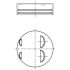 TŁOK MAHLE 0220500 STD RENAULT 1.4 K4J 16V 99-