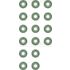 KOMPLET USZCZELNIACZY ZAWOROWYCH VICTOR REINZ 12-52829-06 HYUNDAI 1.3-4.0 86-