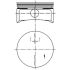 TŁOK KOLBENSCHMIDT 99741610 0.50 KPL OPEL OPEL 1.8 X18XE1 98-