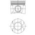 TŁOK KOLBENSCHMIDT 40292620 0.50 TOYOTA 2.0TDI 99-