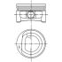 TŁOK KOLBENSCHMIDT 99452620 0.50 VW 1.2 POLO AWY 02-04