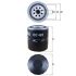 FILTR OLEJU KNEHT OC485 VW 2.4-3.0 91-