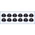 KOMPLET USZCZELNIACZY ZAWOROWYCH AJUSA 57034000 VOLVO 5.5D 75-86