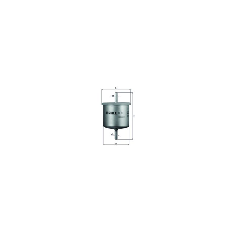 FILTR PALIWA KNEHT KL61<PP865>FILTR.PL FORD MONDEO,PUMA