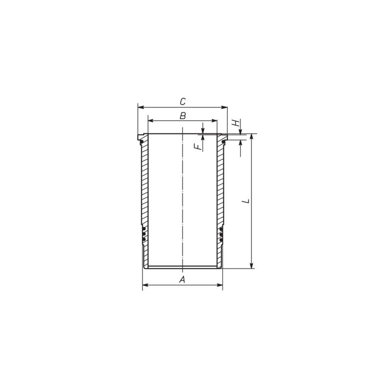 TULEJA CYLINDROWA MAHLE 209WN1700 RVI HONOWANA MIDR 06.20.30/45 77-