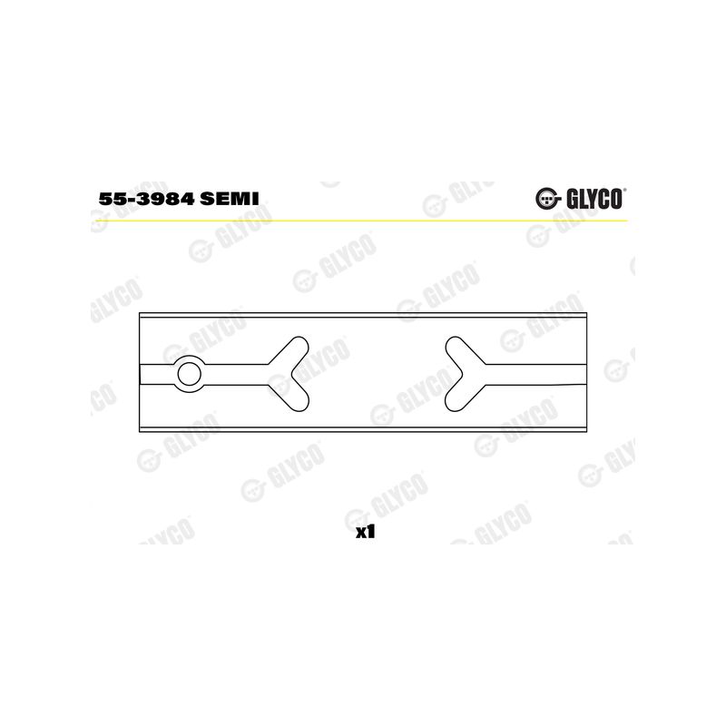 TULEJKA KORBOWODOWA GLYCO 553984 PSA 2.2HDI 99-