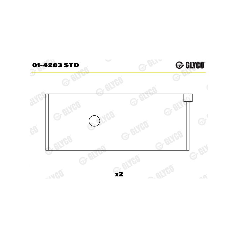 PANEWKI KORBOWODOWE GLYCO 014203<AEB3062> STD DAEWOO MATIZ