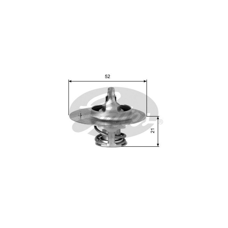 TERMOSTAT GATES TH03282G2 MITSUBISHI 1.2-3.0 75-00