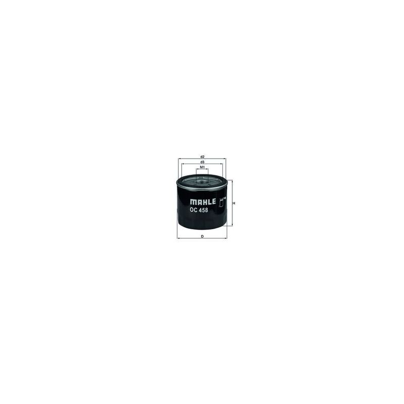 FILTR OLEJU KNEHT OC458<OP537/2> ALFA ROMEO /FT 1.9JTD 01-