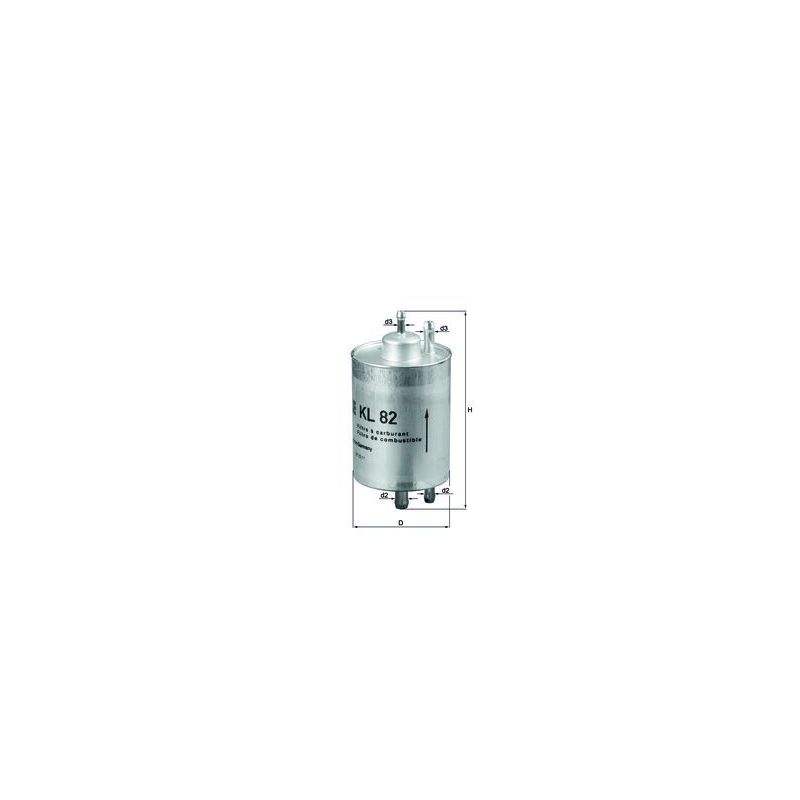 FILTR PALIWA KNEHT KL82 ILTR.PL MERCEDES 1.8-5.0 97-